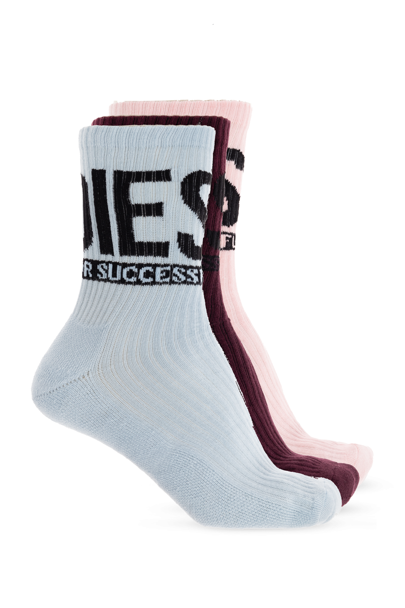 国内直営【DIESEL】skm-ray-3pack-cushioned ソックス3足パック メンズ ソックス 3足パック SKM-RAY-3PACK-CUSHIONED（ソックス
